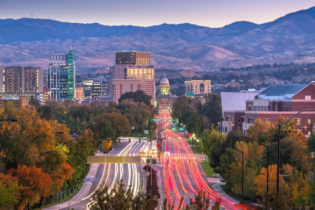 Downtown Boise, Idaho, on Study Idaho