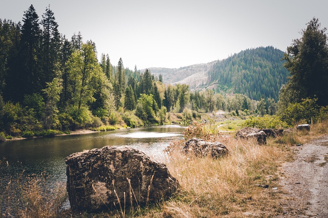 Scenic river in Idaho on Study Idaho