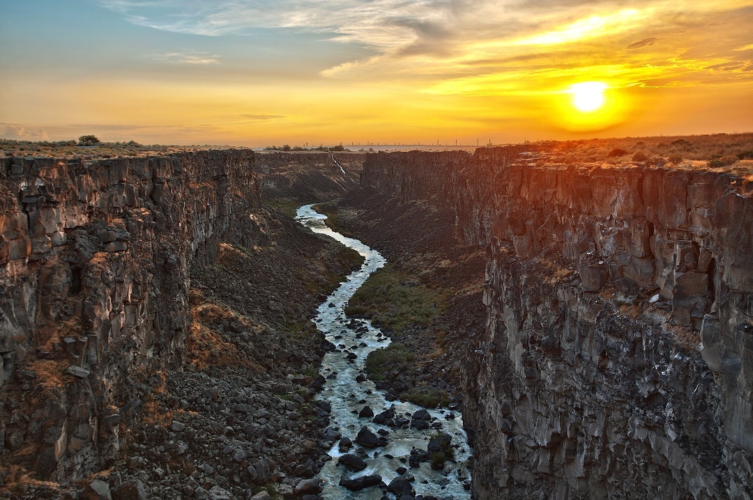 Photo of Malade Gorge on Study Idaho